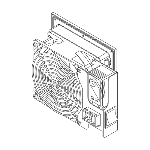 Fan-Filter Unit With Thermostat - EG FAT