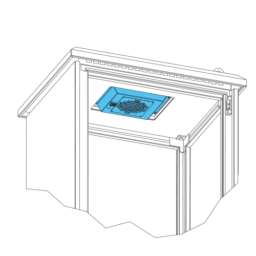 Ventilation Set Under Canopy - HS FR