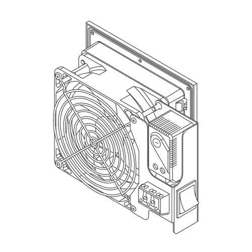 Fan-Filter Unit With Thermostat - EG FAT