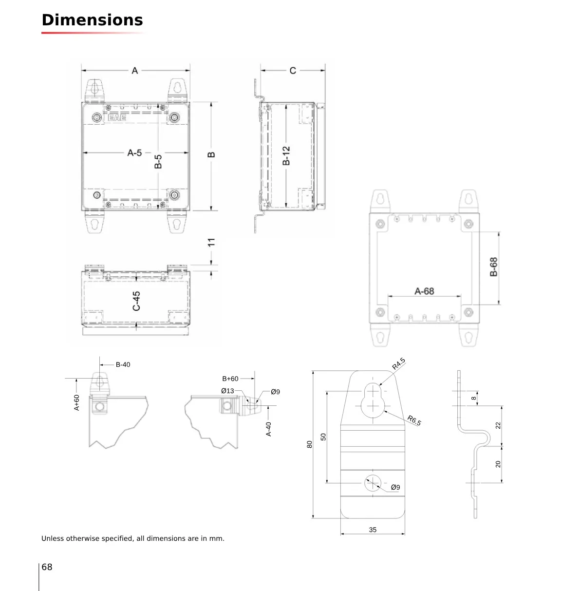 xt-serisi-standart-olculer