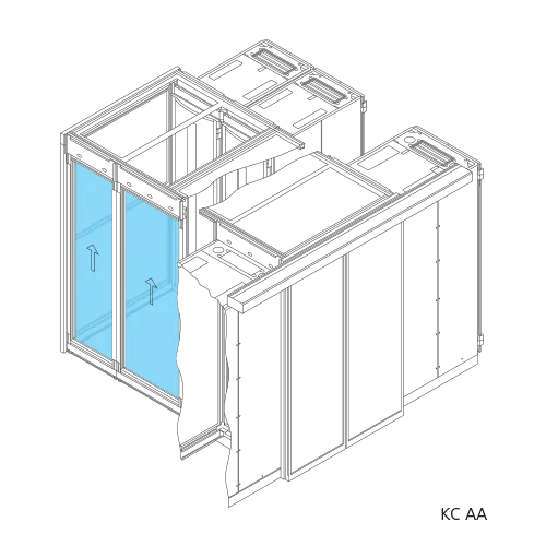Vertical Aisle Containment Module