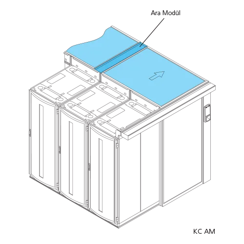 Aisle Containment Module - Metal