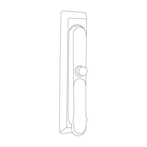 Espagnolette Lock (Padlockable Version) - EG KT 02